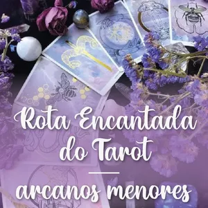 Imagem de capa para o Curso online Rota Encantada do Tarot - Arcanos Menores