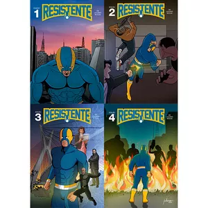 Imagem de capa para o Ebook Combo Resistente - Edição 1 + Edição 2 + Edição 3 + Edição 4