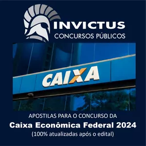 Imagem do curso 9 SUPER APOSTILAS ATUALIZADAS - CONCURSO CAIXA ECONÔMICA FEDERAL 2024 (TÉCNICO BANCÁRIO NOVO) + 1800 QUESTÕES + BRINDES