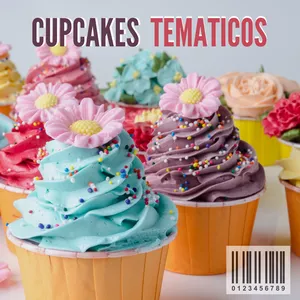 Imagem principal do produto Cupcakes Tematicos