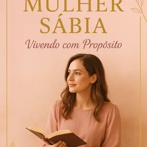 Imagem de capa para o Ebook Mulher Sábia com propósito 