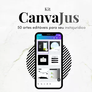 Imagem de capa para o Curso online Kit CanvaJus