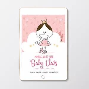 Imagem de capa para o Ebook  Minhas Aulas de Baby Class