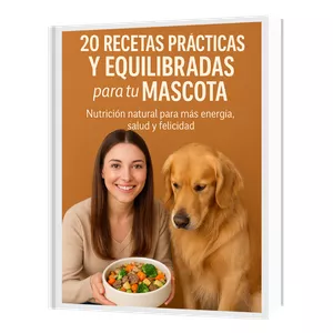 Imagen de portada para Ebook 🐾 20 Recetas Prácticas y Equilibradas para tu Mascota