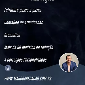 Imagem de capa para o Curso online Curso de Redação para p TJSP com 4 correções personalizadas