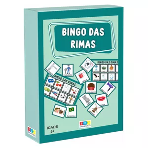 Imagem de capa para o Ebook JOGO PEDAGÓGICO | Bingo Das Rimas