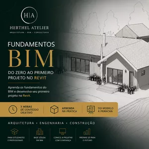 Imagem de Fundamentos BIM (Do zero ao primeiro projeto) criado por Herthel . Atelier na hotmart