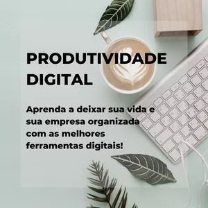 Imagem de capa para o Curso online PRODUTIVIDADE DIGITAL