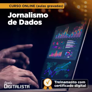 Imagem de capa para o Curso online Curso online Jornalismo de Dados