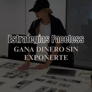 Imagen de portada para Ebook ESTRATEGIAS FACELESS, gana dinero sin exponerte+ Cómo crear una estrategia de MKT