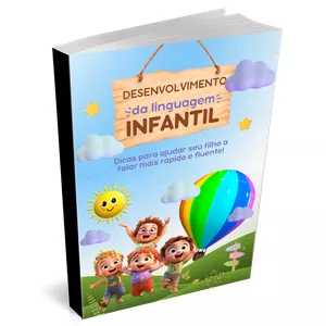 Imagem de capa para o Ebook Ebook de Desenvolvimento da Linguagem Infantil + 03 Ebooks