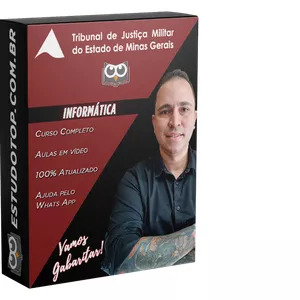 Imagem do curso TJMMG - INFORMÁTICA - VAMOS GABARITAR