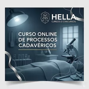 Imagem de Curso Completo Processos Cadavéricos criado por Hella Cursos e Concursos na hotmart