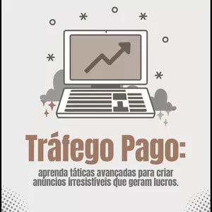 Imagem de capa para o Curso online Tráfego Pago: aprenda táticas avançadas para criar anúncios irresistíveis que geram lucros.