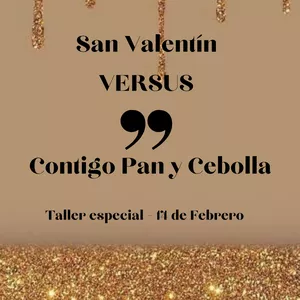 Imagen de portada para Evento online San Valentín VERSUS Contigo Pan y Cebolla