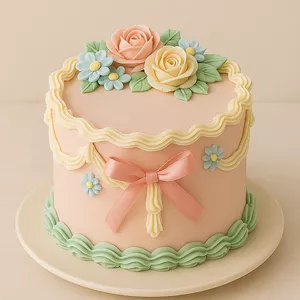 Image de couverture pour le Ebook Décoration Vintage dans les Gâteaux Modernes – Édition Canvas Cake