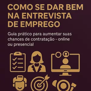 Imagem de capa para o Ebook Como Se Dar Bem Na Entrevista De Emprego