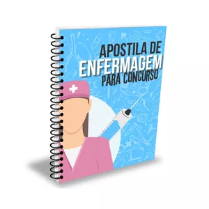 Imagem de capa para o Ebook Apostila de Enfermagem para Concursos