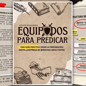 Imagen de portada para Ebook Equipados Para Predicar: Una guía para una predicación organizada y poderosa.