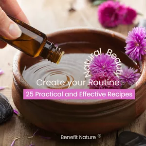 Cover image for Ebook Create Your Natural Beauty Routine. 25 Practical and Effective recipes to take care of your skin and hair.