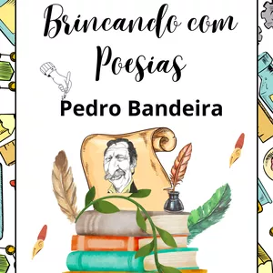 Imagem de capa para o Ebook PROJETO POESIAS PEDRO BANDEIRA 📝