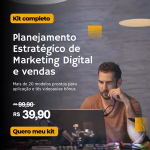Imagem de capa para o Curso online Kit Planejamento de Marketing Digital