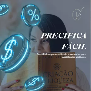 Imagem de capa para o Curso online Precifica Fácil Assistente Virtual