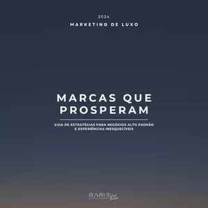Imagem de capa para o Ebook Marketing de Luxo