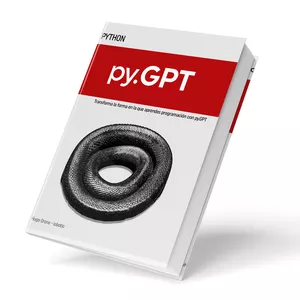 Imagen de portada para Ebook pyGPT - Aprende Python con ChatGPT