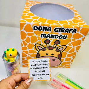 Imagem de capa para o Ebook Caixa Dona girafa mandou
