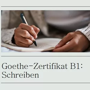 Imagem de capa para o Curso online Training Goethe-Zertifikat B1: Schreiben (Modelos de prova)