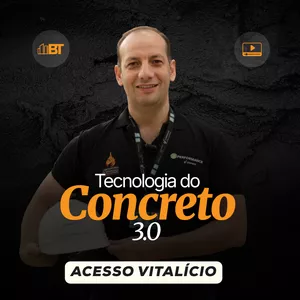 Imagem de capa para o Curso online VITALÍCIO Tecnologia do Concreto 3.0 com PhD Bernardo Tutikian
