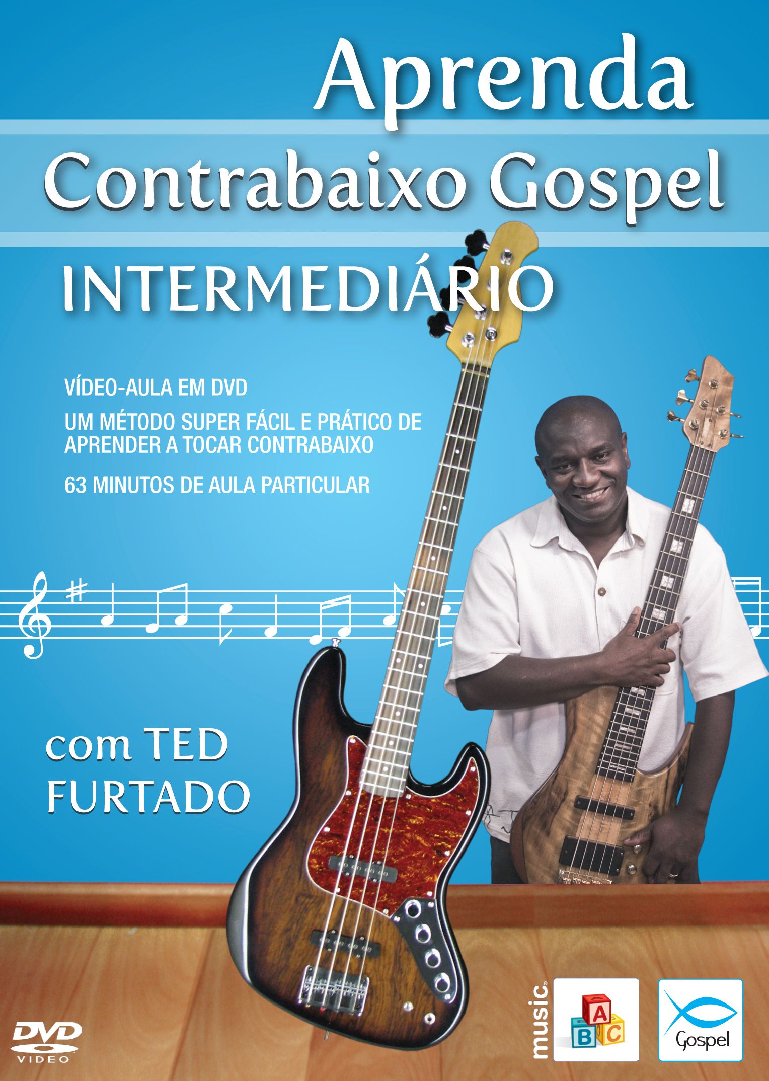 Imagem do curso Aprenda CONTRABAIXO GOSPEL Vol 1 - Básico