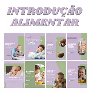 Imagem de capa para o Curso online PACK INTRODUÇÃO ALIMENTAR