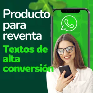 Imagen de portada para Curso online Producto para Reventa Textos de Alta Conversión para Ventas en WhatsApp