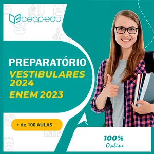 Imagem de capa para o Curso online Preparatório Vestibulares 2024 e Enem 2023