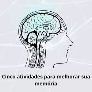 Imagem de capa para o Ebook Cinco atividades para melhorar sua memória