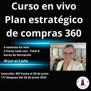 Imagen de portada para Curso online Plan Estratégico  de compras 360