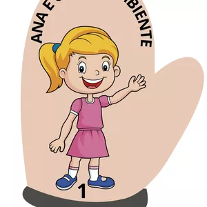 Imagem de capa para o Ebook Historia na luva "Ana e o Meio Ambiente".