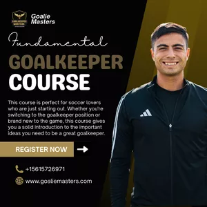 Cover image for Online course Fundamentals of goalkeeping 