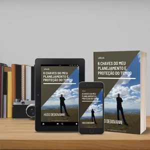 Imagem de capa para o Ebook 6 Chaves do meu planejamento e proteção do tempo