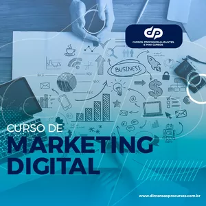 Imagem de capa para o Curso online Curso de Marketing Digital