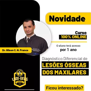 Imagem de capa para o Curso online Diagnóstico Diferencial de Lesões Ósseas dos Maxilares