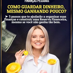 Imagem de capa para o Ebook E-book COMO GUARDAR DINHEIRO, MESMO GANHANDO POUCO