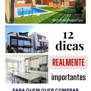 Imagem de capa para o Ebook Investir em Portugal - 12 Dicas para quem REALMENTE deseja comprar um imóvel na Europa