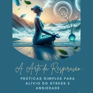 Imagem de capa para o Ebook A Arte da Respiração: Práticas Simples para o Alívio da Ansiedade e do Stress