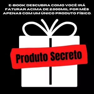 Imagem de capa para o Ebook Produto Secreto Lucrativo