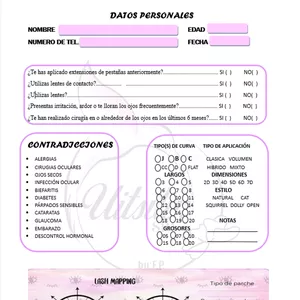Imagen de portada para Curso online "LashForms: Plantillas Inteligentes para Datos de Clientes"