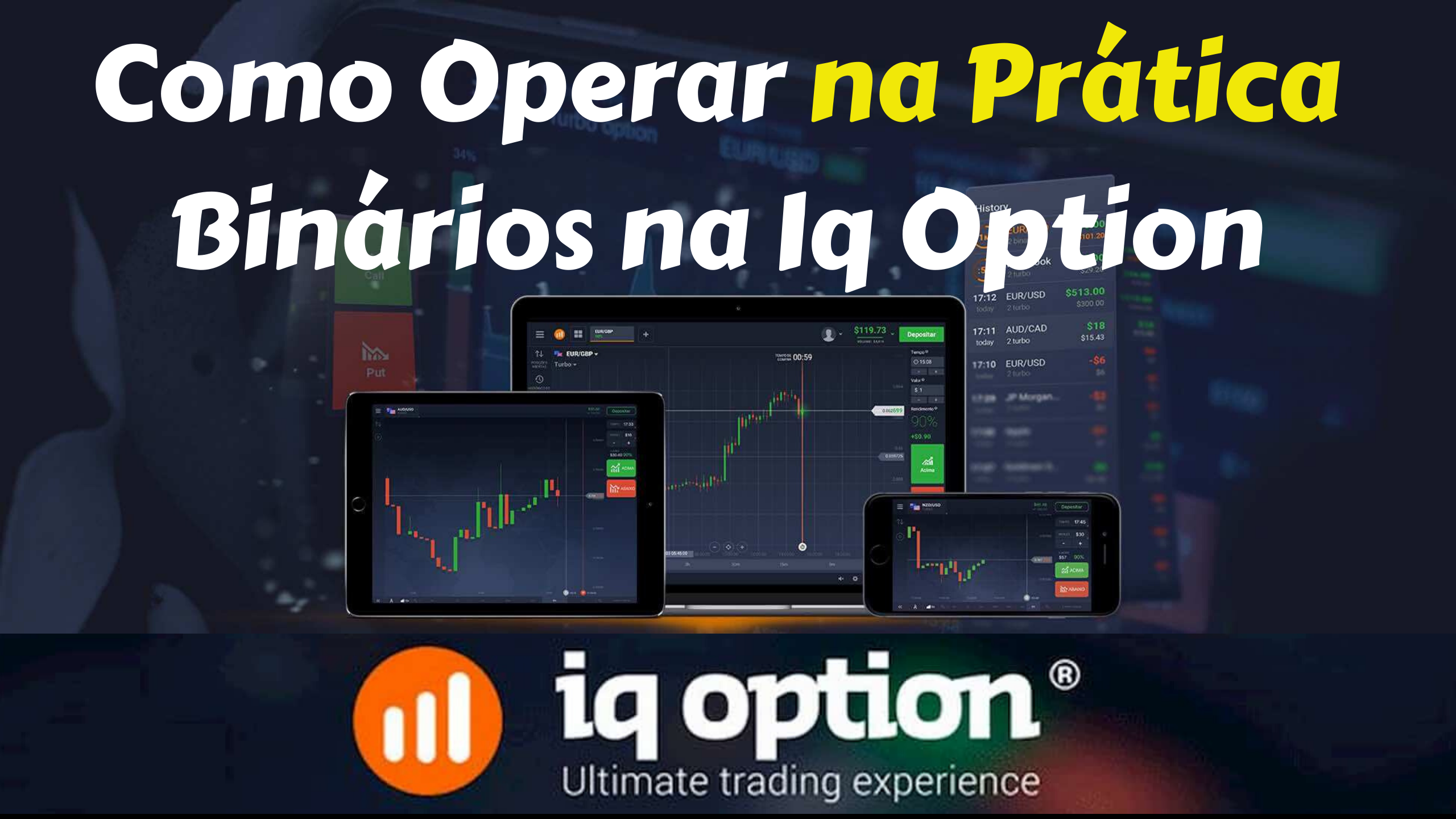 Imagem do curso Aprenda a Operar na Iq Option Módulo Binários 
