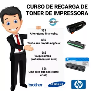 Curso CURSO DE RECARGA DE TONER DE IMPRESSORA